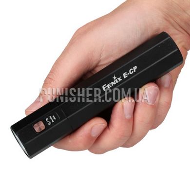 Fenix E-CP Flashlight, Black, Flashlight, Accumulator, 1600