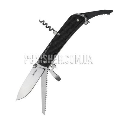 Нож многофункциональный Ruike Trekker LD32-B, Черный, Нож, Многофункциональный