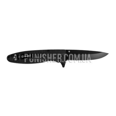 Нож складной Ganzo G620 (черный клинок), Черный, Нож, Складной, Гладкая