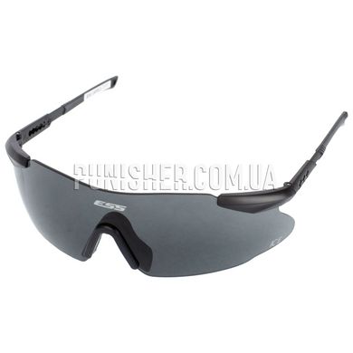 Очки ESS Ice 2X Tactical Eyeshields Kit Clear & Smoke & Hi-Def Copper Lens, Черный, Прозрачный, Дымчатый, Медный, Очки