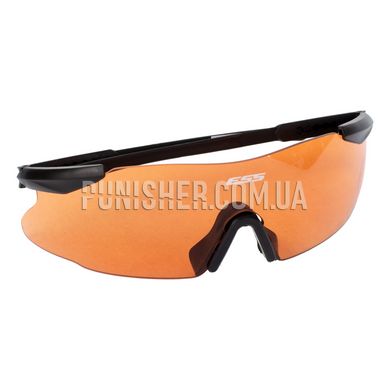 ESS Ice 2X Tactical Eyeshields Kit Clear & Smoke & Hi-Def Copper Lens, Black, Transparent, Smoky, Copper, Goggles