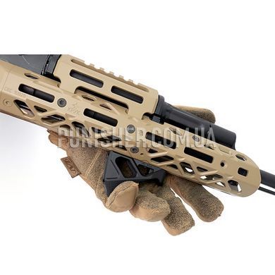 KPYK CRC 9044 Small Angled Foregrip with M-LOK Mounting, Black, M-Lok, Angled foregrip