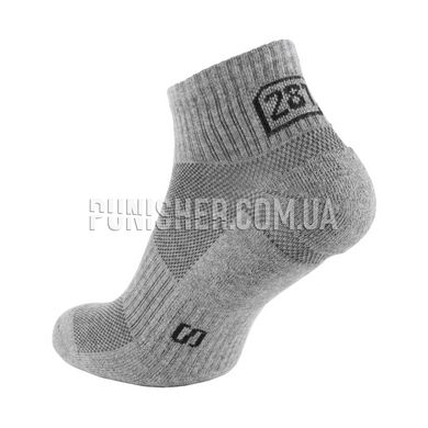281Z Running Workout Socks, Dark Grey, Small, Demi-season