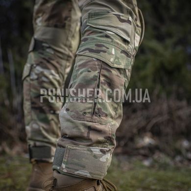 M-Tac Army Gen.II NYCO Extreme Combat Pants Multicam for Knee Pad, Multicam, 32/32