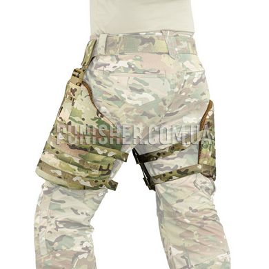 M-Tac Thigh Protection with Ballistic Package Class 2, Multicam, Hip protection, 2, All Size, Ultra high molecular weight polyethylene