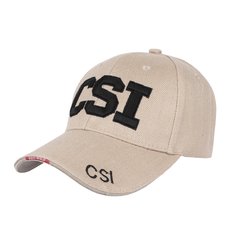 CSI Baseball cap, Tan, Universal