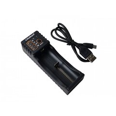 LiitoKala Lii-100 Universal charger, Black