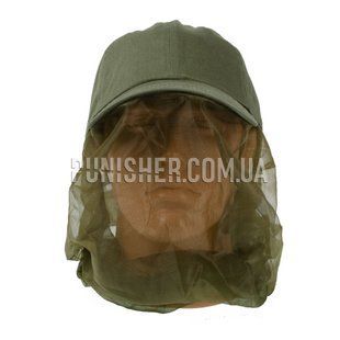Бейсболка Rothco Operator Cap із москітною сіткою, Olive Drab, Універсальний