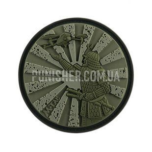 Нашивка M-Tac Шлях Самурая PVC, Olive Drab, ПВХ, Ні