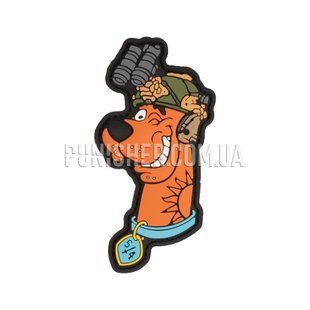 Патч SanCHI Scooby-Doo, Оранжевый, ПВХ, Нет