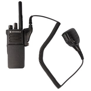 ACM microphone Speaker Mic for Motorola DP 4400 radio, Black