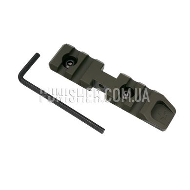 KPYK Adapter for Harris Bipod with M-Lok mount, Olive Drab