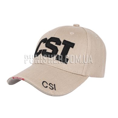 CSI Baseball cap, Tan, Universal