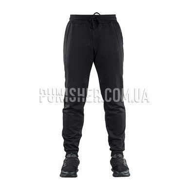 M-Tac Stealth Cotton Black Pants, Black, Small Regular