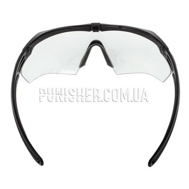 Комплект баллистических очков ESS Crossbow 2x Ballistic Eyeshields Kit Clear & Smoke Gray Lens, Черный, Прозрачный, Дымчатый, Очки