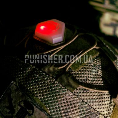 Маячок Opsmen Firefly Marker Light F102, Білий/Чорний, Червоний