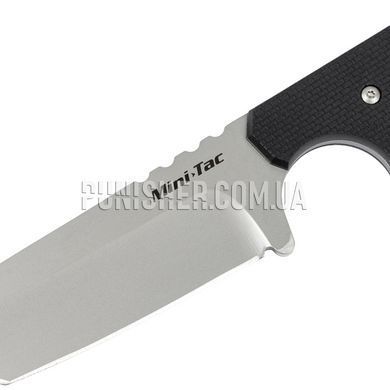 Нож Cold Steel Mini Tac Tanto, Черный, Нож, С фиксированным лезвием, Гладкая