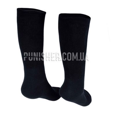 USOA Antibacterial Socks, Black, 9-11 US, Demi-season