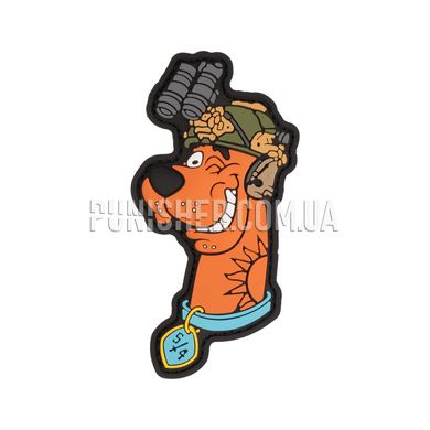 SanCHI Scooby-Doo Patch, Orange, PVC