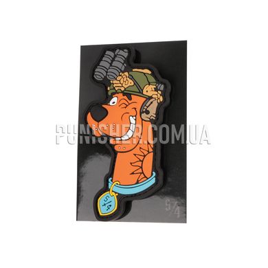 SanCHI Scooby-Doo Patch, Orange, PVC