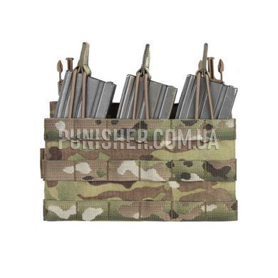 Плитоноска WAS LPC V2 DFP з підсумком під 3 магазини M4, Multicam, Medium