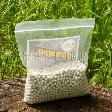 Militarist 0.30 BB pellets (2000 pcs.), White, Standard, Balls, 0,30