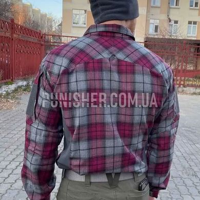 Рубашка Helikon-Tex MBDU Flannel, Красный, X-Large Regular