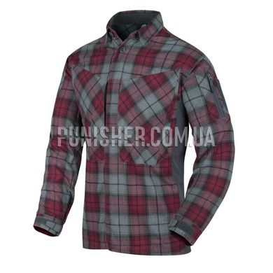 Helikon-Tex MBDU Flannel Shirt, Red, X-Large Regular