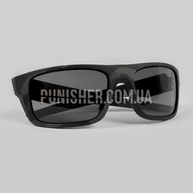Oakley SI Fuel Cell Multicam Black Tactical Sunglasses with Grey Lens, Multicam Black, Smoky
