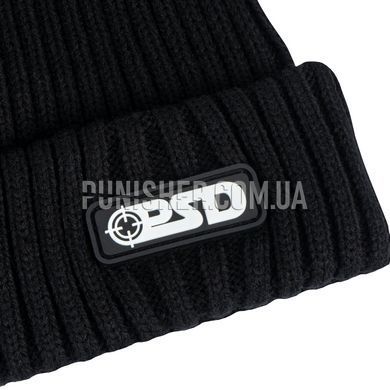 Зимова шапка PSDinfo Blend Beanie PVH Logo, Чорний, Medium