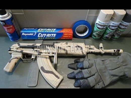 Фарба для зброї Rust-Oleum Camouflage Spray Paint, Коричневий, Фарба для зброї