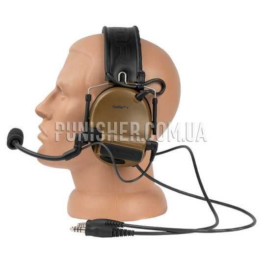 3M Peltor Comtac V Dual Comm Headset Coyote Brown buy with