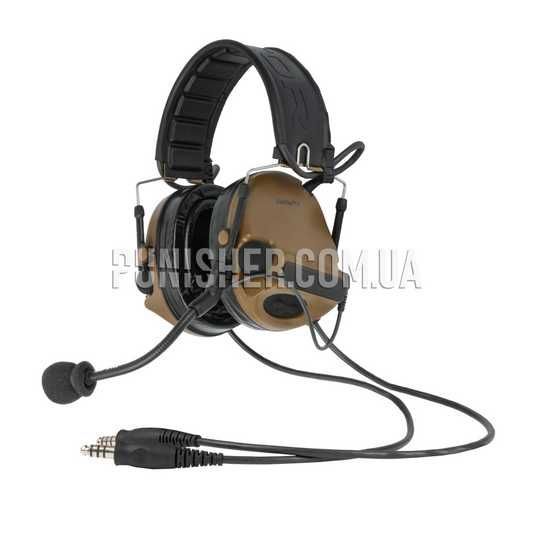 3M Peltor Comtac V Dual Comm Headset Coyote Brown buy with