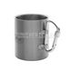 M-Tac Stainless Steel Mug with Carabiner handle 2000000003658 photo 3