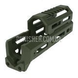Коротка цівка КРУК з кріпленням M-Lok, Olive Drab, M-Lok, Цівка, AK-74, AKM, 160