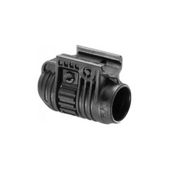 FAB Defense PLA 25 mm (1") flashlight & laser adaptor, Black, Accessories