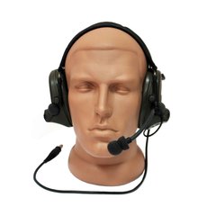 Активная гарнитура Peltor Сomtac II headset (Бывшее в употреблении), Olive, 2000000019925
