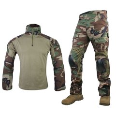 Комплект уніформи Emerson G2 Combat Uniform Woodland, Woodland, Small Regular