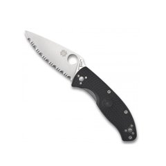 Нож Spyderco Tenacious Lightweight, Черный, Нож, Складной, Серрейтор