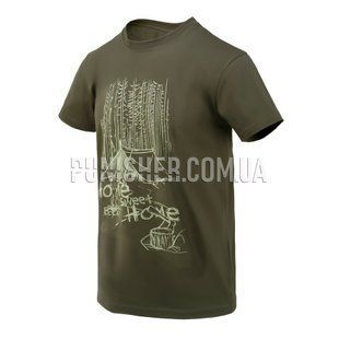 Helikon-Tex Home Sweet Home T-Shirt, Khaki, Small