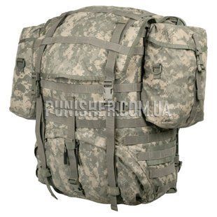 Основной рюкзак MOLLE II Large Rucksack с подсумками (Сорт 2), ACU, 81 л