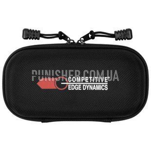 Защитный жесткий чехол CED Shooting Glasses EVA MOLLE Case для стрелковых очков, Черный, Кейс для очков