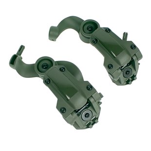 ARC Helmet Rail Adapter for Headset, Olive, Headset, Earmor, Howard, Wаlker`s, Helmet adapters