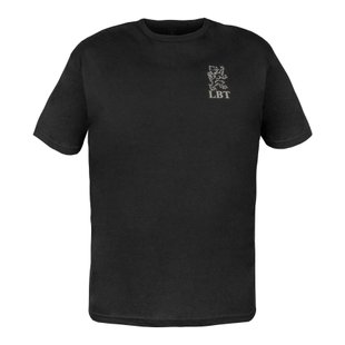 LBT Lion Tee BLK/MC T-Shirt, Black, Small