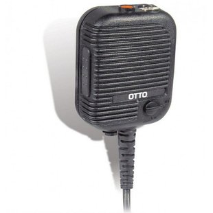 OTTO Communications Speaker Mic V2-10045 for Two Way Radio with Kenwood connector, Black