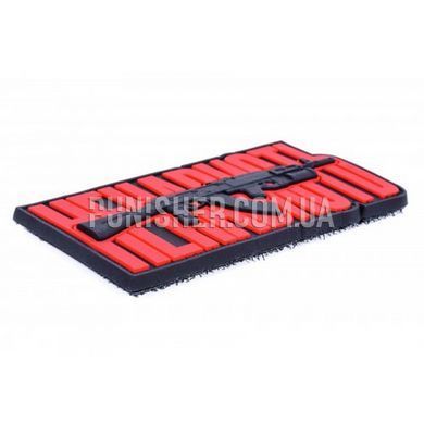 R3ICH Hate Patch, Red, PVC, No