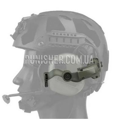 ARC Helmet Rail Adapter for Headset, Olive, Headset, Earmor, Howard, Wаlker`s, Helmet adapters