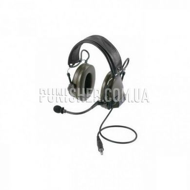 Активна гарнітура Peltor Сomtac II headset (Було у використанні), Olive, З наголів'єм, 21, Comtac II, 2xAA, Single