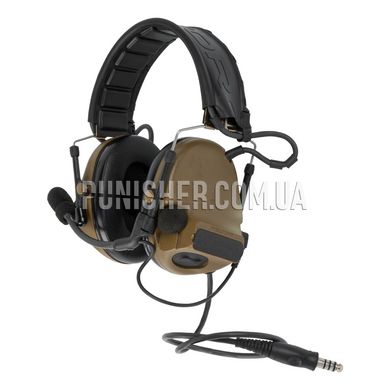 Peltor Сomtac III headset (Used), Coyote Brown, Headband, 23, Comtac III, 2xAAA, Single