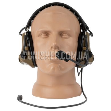 Peltor Сomtac III headset (Used), Coyote Brown, Headband, 23, Comtac III, 2xAAA, Single